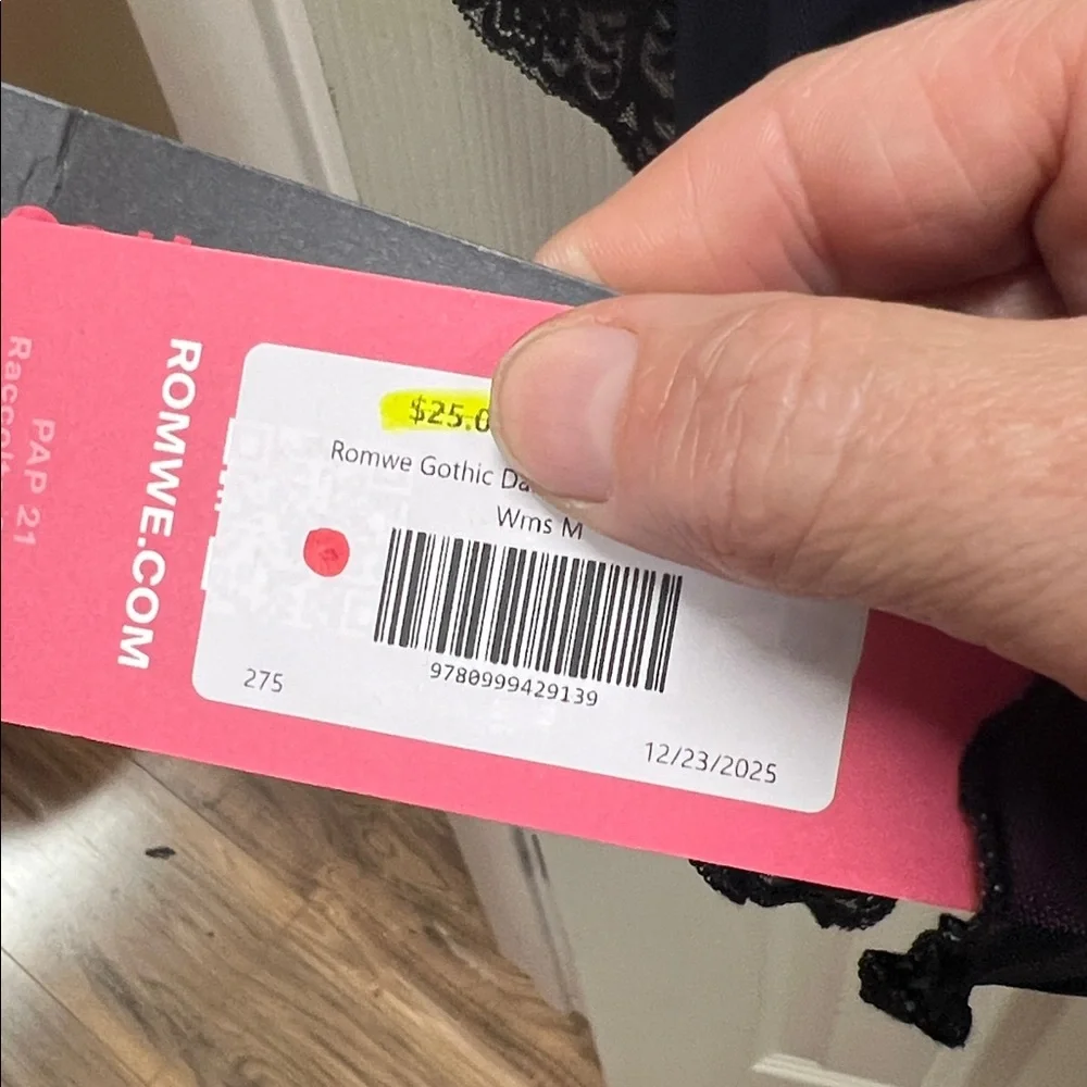 ROMWE | Gothic Dark Castle Graveyardd Mesh dress - Picture 7 of 7